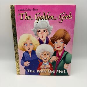 3/$25 - The Golden Girls - Little Golden Book